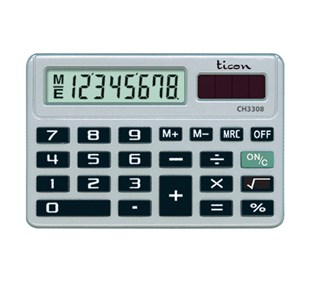 Ticon Hesap Makinesi 8 Haneli CH-3308