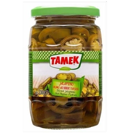 TAMEK JALAPENO DİLİMLİ 330GR