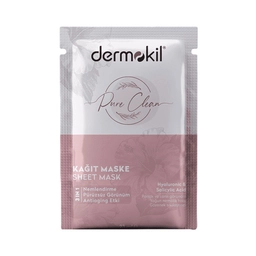 Dermokil Pure Kağıt Yüz Maskesi
