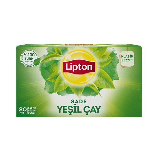 LIPTON BARD.PST.20 LI BERRAK YESIL ÇAY SADE 30gr