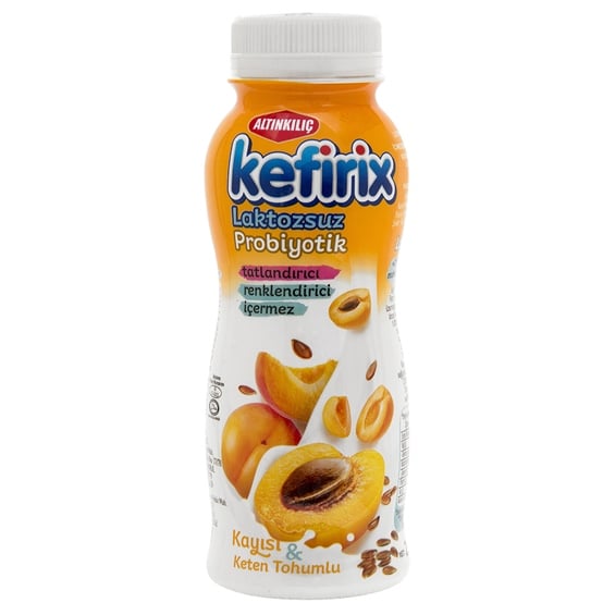 Altınkılıç Kefirix Kayısı Keten Tohumlu 250 ml
