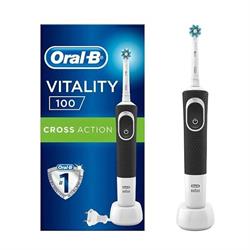 Oral B Şarjlı Diş Fırçası Vitality Cross Action Black