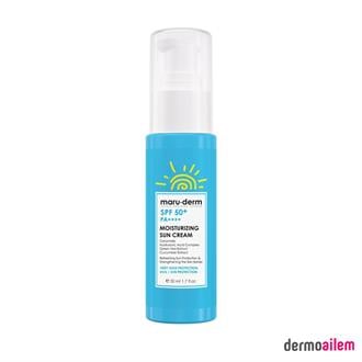Maruderm Güneş Kremi | SPF 50+ Nemlendirici Güneş Kremi 50 ML | Yeni Nesil Kore Filtreleri
