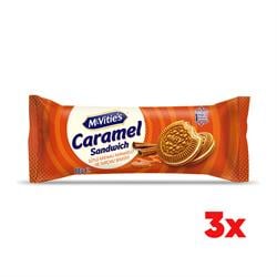 Ülker Mc-Vities Caramel Sandwich Sütlü Kremalı Karamelli ve Tarçınlı 265 Gr