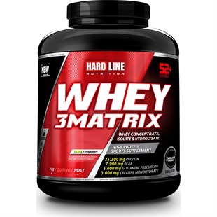Hardline Nutrition Whey 3 Matrix Çikolatalı 2300 gr