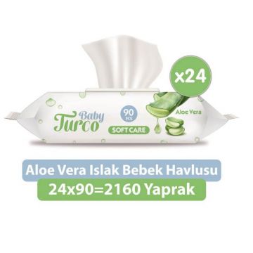 Baby Turco Doğadan Islak Bebek Havlusu 3x60 Adet