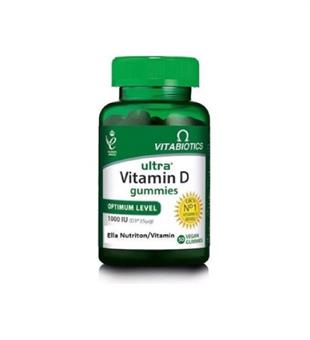 Vitabiotics Ultra Vitamin D Gummies 1000IU 50 Vegan Gummies