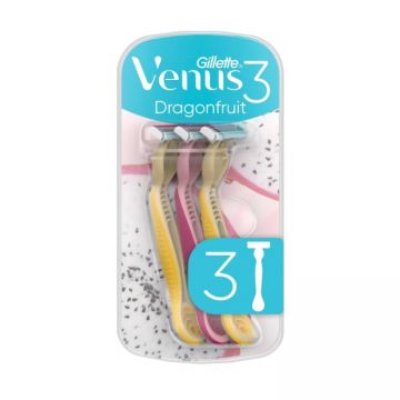 Gillette Venüs 3 Dragonfruit 3'lü