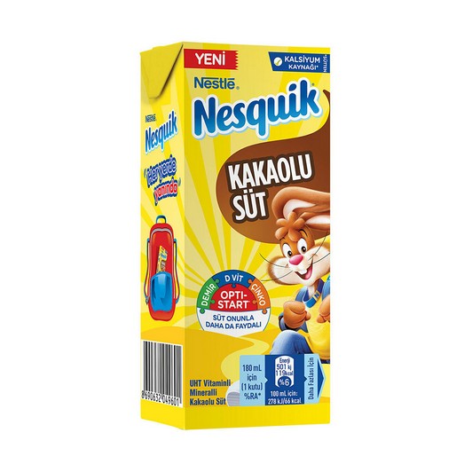 Nestle Nesquik Kakaolu Süt 180 ml