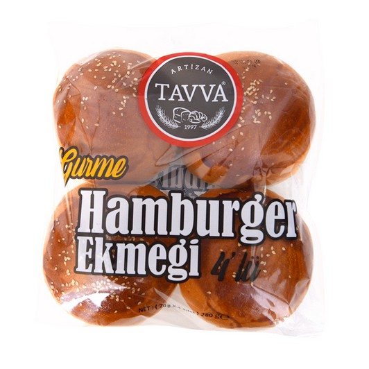Tavva Artizan Hamburger 4 li 280 gr