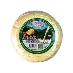 Anzerova Tereyağı 1000 gr Topak %82 Süt Yağlı