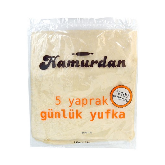 Hamurdan El Açması Yufka 5 Yaprak