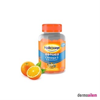 Haliborange Softies Omega-3 ve Multivitamin 60 Çiğneme Tablet