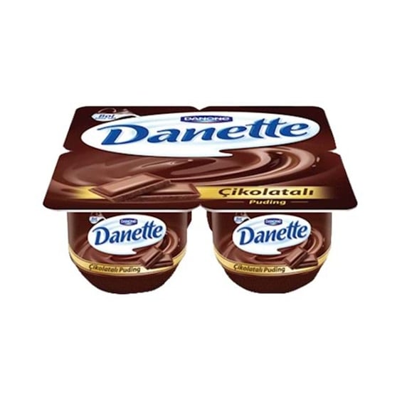 Danone Danette Çikolatalı Puding 4x100 gr