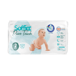 Soffio Pure Touch Mini Çocuk Bezi 42'li 3-6 kg
