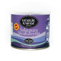 Gemlik Karası Siyah Salamura Zeytin 400 gr S