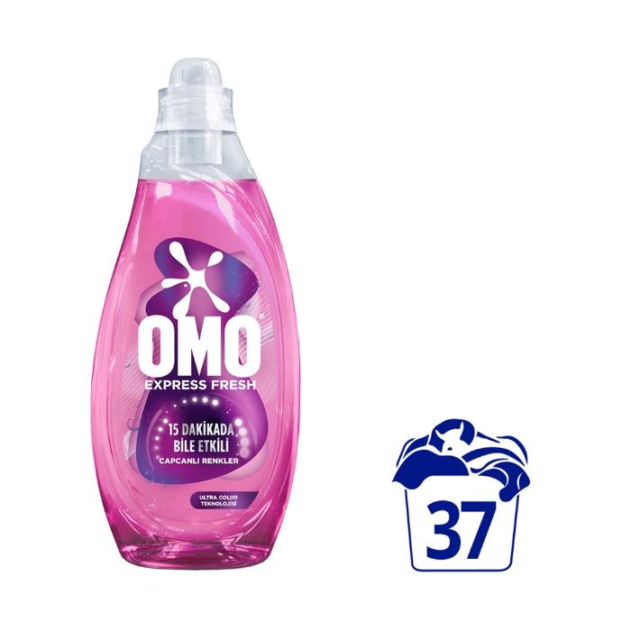 OMO Express Fresh Capcanlı Renkler Renkli ve Siyahlar 1480 ML