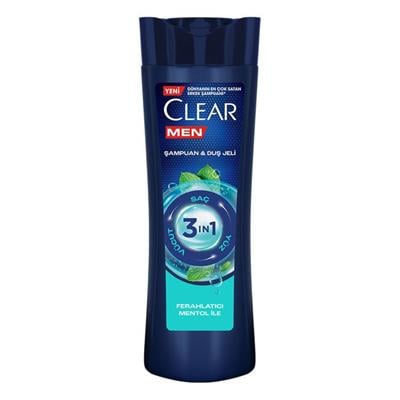 CLEAR MEN SAMPUAN 350ml COOL SPO.3+1