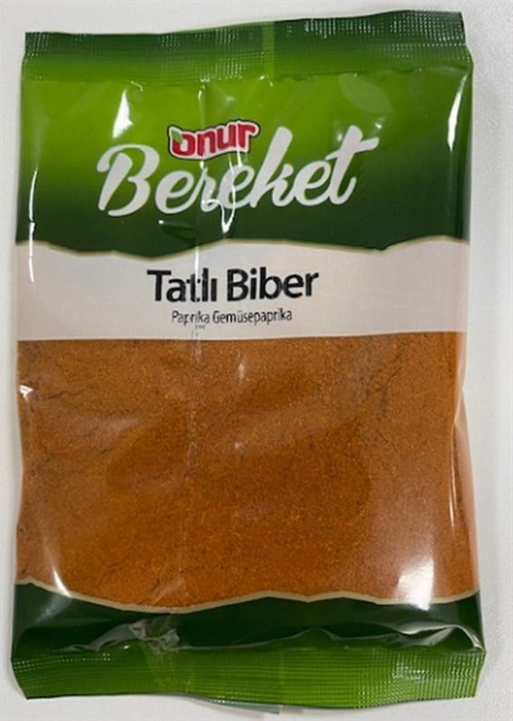 Onur Bereket Baharat Tatlı Toz Biber 75 gr