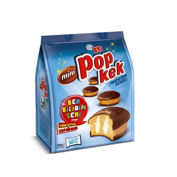 Eti Popkek Mini Hindistan Cevizli 180 gr