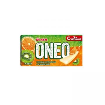 Oneo Slims Portakal Kivi Aromalı Şekersiz Sakız 14 Gr