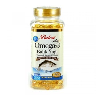 Balen Omega 3 Balık Yağı 1380 mg 200 Kapsül