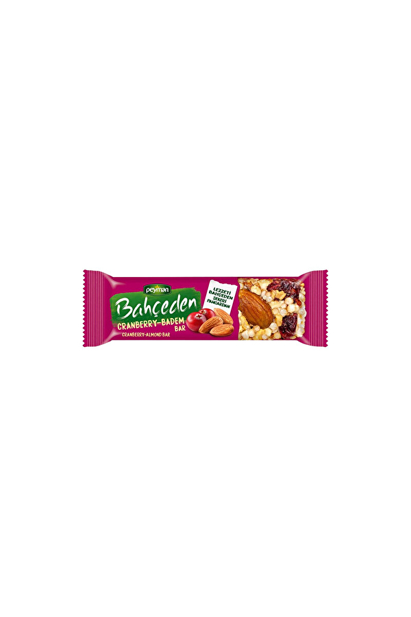 Peyman Bahçeden Badem Cranberry Bar 30 g