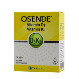 Osende Vitamin D3 K2 Damla 20 ml