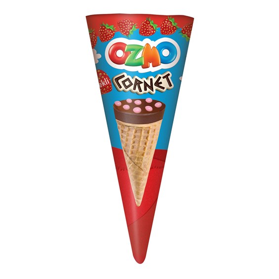 Şölen Ozmo Cornet Çilekli Gofret 25 gr