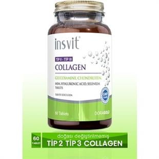 İnsvit Tipıı-ııı Collegen Glukozamin Chondroitin 60 Tablet