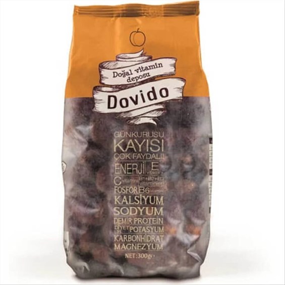 Dovido Gün Kurusu Kayısı 300 gr