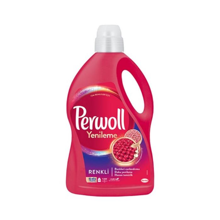Perwoll Hassas Bakım Sıvı Çamaşır Deterjanı 2.97 lt (54 Yıkama) Renkli