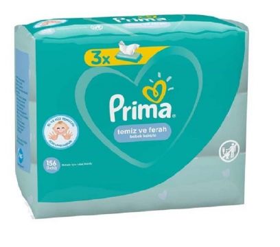 Prima Pampers Islak Havlu 3'lü Fırsat Paketi