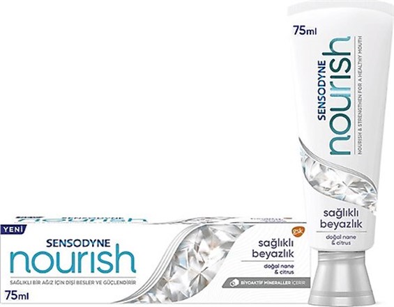 Sensodyne Diş Macunu Nourish Sağlıklı Beyazlık 75 ml