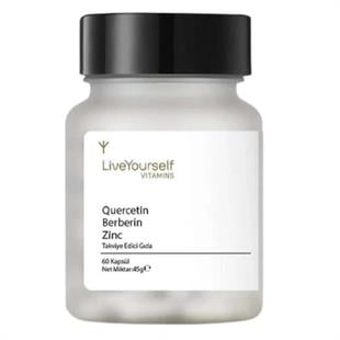 Live Yourself Vitamin Quercetin Berberin 60 Kapsül