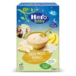 Hero Baby Sütlü Muzlu Pirinçli Mama 200 gr
