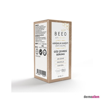 Bee'O Apibeauty Kırışıklık Karşıtı Anti-Aging Göz Çevresi Serumu 15 ml