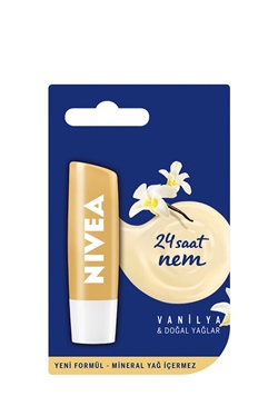 Nivea Lip Stick Vanilya 24 Saat Nem