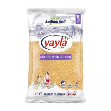 Yayla Esmer Çiğ Köftelik Bulgur 1 kg