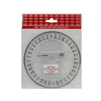 Hatas Minkale Plastik 360 Derece 15 CM 0920