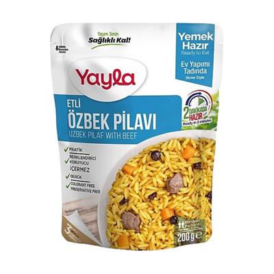 YAYLA PRATIK 200g ETLI ÖZBEK PILAVI