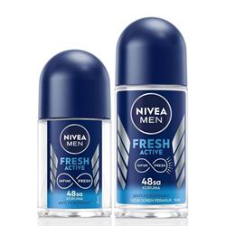 Nivea Roll On Erkek Fresh Active 50 Ml+25 Ml