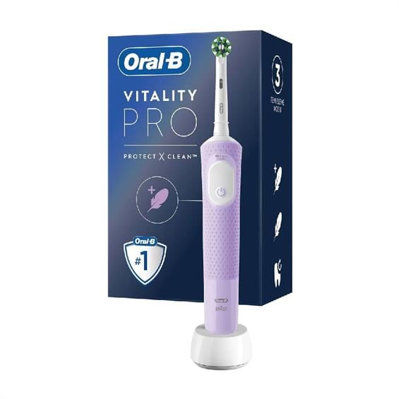 Oral-B Şarjlı Vitality Pro Lila Diş Fırçası