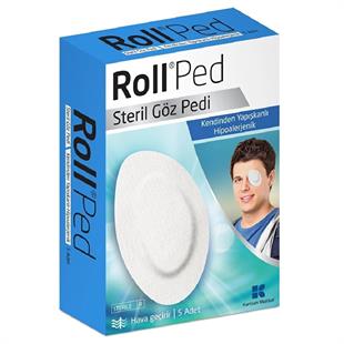 Roll Ped Steril Göz Pedi 5 Adet