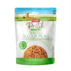 Duru Pratik Hazır Yemek Sebzeli Bulgur Pilavı 250 gr