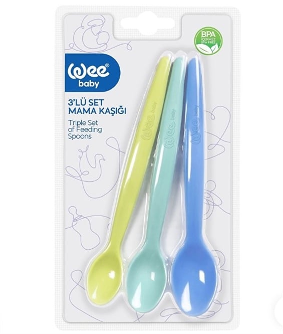 Wee Baby Üçlü Set Mama Kaşığı