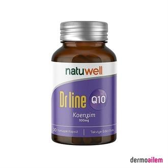 Natuwell Drline Koenzim Q10 Takviye Edici Gıda 30 Kapsül