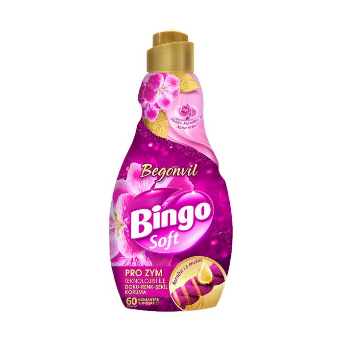 BİNGO SOFT YUMUŞATICI KONSANTRE BEGONVIL  1440 ML