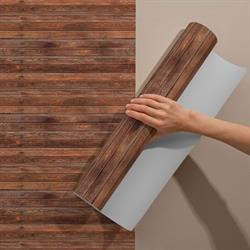 Arow Ahşap Desenli Yapışkanlı Folyo 2 mt