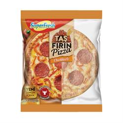 Süper Fresh Taş Fırın Pizza Cheddarlı 410 gr